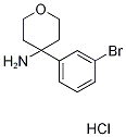 4-(3-Bromophenyl)oxan-4-amine hydrochloride