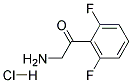 2-amino-1-(2,6-difluorophenyl)ethan-1-one hydrochloride