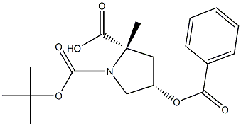 (2S,4R)-BOC-4-苯甲酰氧基脯氨酸甲酯