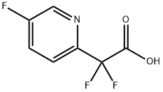 2,2-difluoro-2-(5-fluoropyridin-2-yl)acetic acid