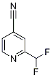 2-(Difluoromethyl)pyridine-4-carbonitrile, 4-Cyano-2-(difluoromethyl)pyridine