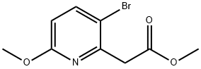 methyl 2-(3-bromo-6-methoxypyridin-2-yl)acetate