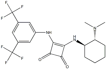 3-((3,5-bis(trifluoromethyl)phenyl)amino)-4-(((1R,2R)-2-(dimethylamino)cyclohexyl)amino)cyclobut-3-ene-1,2-dione