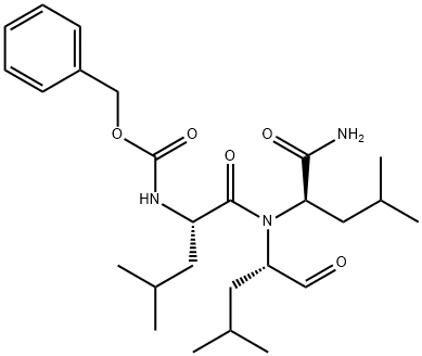 N-[(Phenylmethoxy)carbonyl]-L-leucyl-N-[(1S)-1-formyl-3-methylbutyl]-D-leucinamide