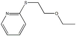 2-((2-Ethoxyethyl)thio)pyridine