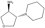 trans-4-(1-piperidinyl)tetrahydro-3-furanamine(SALTDATA: FREE)