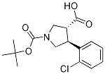 (Tert-Butoxy)Carbonyl (±)-trans-4-(2-chloro-phenyl)-pyrrolidine-3-carboxylic acid