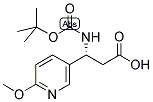 N-BOC-R-3-氨基-3-(6-甲氧基-3-吡啶基)丙酸