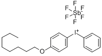 4-OCTYLOXYDIPHENYLIODONIUMHEXAFLUOROANTIMONATE