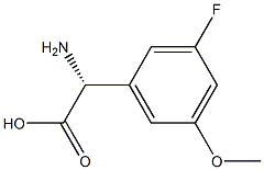 (2R)-2-amino-2-(3-fluoro-5-methoxyphenyl)acetic acid