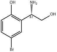 Benzeneethanol, β-amino-5-bromo-2-hydroxy-, (βS)-