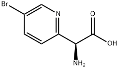 (S)-2-amino-2-(5-bromopyridin-2-yl)acetic acid