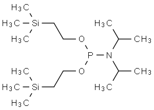 Bis(2-(trimethylsilyl)ethyl) diisopropylphosphoramidite