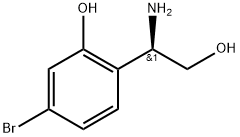 (r)-2-(1-Amino-2-hydroxyethyl)-5-bromophenol