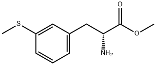 methyl (2R)-2-amino-3-[3-(methylsulfanyl)phenyl]propanoate