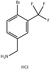 (4-Bromo-3-(trifluoromethyl)phenyl)methanamine hydrochloride