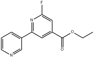 Ethyl 2-fluoro-6-(pyridin-3-yl)isonicotinate