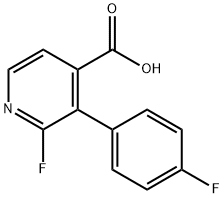 4-Pyridinecarboxylic acid, 2-fluoro-3-(4-fluorophenyl)-