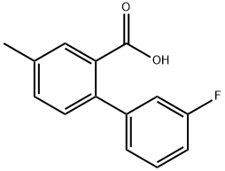 2-(3-Fluorophenyl)-5-methylbenzoic acid