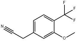 3-methoxy-4-(trifluoromethyl)phenylacetonitrile