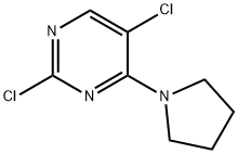 2,5-dichloro-4-(pyrrolidin-1-yl)pyrimidine