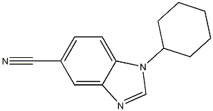 5-CYANO-1-CYCLOHEXYLBENZOIMIDAZOLE