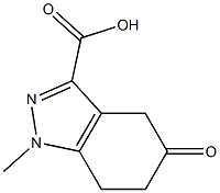 1-methyl-5-oxo-4,5,6,7-tetrahydro-1H-indazole-3-carboxylic acid(SALTDATA: FREE)