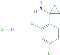 1-(2,4-DICHLOROPHENYL)CYCLOPROPANAMINE HYDROCHLORIDE