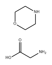 Glycine, N-[(C10-22-branched and linear alkyl and naphthenyl)sulfonyl] derivs., compds. with morpholine (1:1)