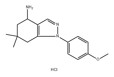 1-(4-methoxyphenyl)-6,6-dimethyl-4,5,6,7-tetrahydro-1{H}-indazol-4-amine