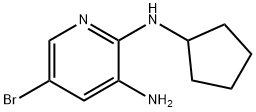 2,3-Pyridinediamine, 5-bromo-N2-cyclopentyl-