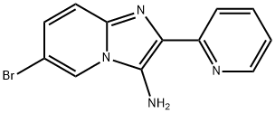 Imidazo[1,2-a]pyridin-3-amine, 6-bromo-2-(2-pyridinyl)-