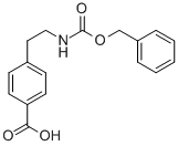 4-(2-CBZ-AMINOETHYL)BENZOIC ACID