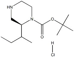 (S)-1N-BOC-2-(S-1-METHYLPROPYL)PIPERAZINE-HCl