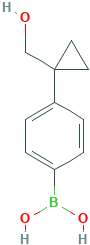 (4-(1-(Hydroxymethyl)cyclopropyl)-phenyl)boronic acid