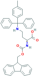 (2R)-2-[[(9H-Fluoren-9-ylmethoxy)carbonyl]amino]-4-[[(4-methylphenyl)diphenylmethyl]amino]butanoic acid