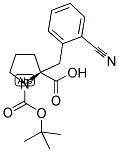 (S)-1-(叔丁氧基羰基)-2-(2-氰基苄基)吡咯烷-2-羧酸