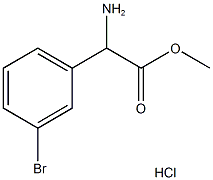 Methyl 2-amino-2-(3-bromophenyl)acetate HCl