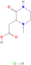 (1-Methyl-3-oxo-piperazin-2-yl)-acetic acidhydrochloride