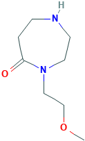 4-(2-Methoxyethyl)-1,4-diazepan-5-one hydrochloride