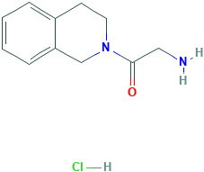 2-Amino-1-[3,4-dihydro-2(1H)-isoquinolinyl]-1-ethanone hydrochloride