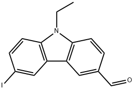 9H-Carbazole-3-carboxaldehyde, 9-ethyl-6-iodo-