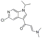 (E)-1-(5-chloro-1-isopropyl-1H-pyrrolo[2,3-c]pyridin-3-yl)-3-(diMethylaMino)prop-2-en-1-one