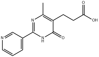 3-[4-methyl-6-oxo-2-(pyridin-3-yl)-1,6-dihydropyrimidin-5-yl]propanoic acid