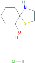 1-Thia-4-azaspiro[4.5]decan-6-ol hydrochloride