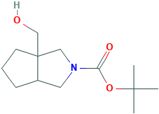 3a-Hydroxymethyl-hexahydro-cyclopenta[c]pyrrole-2-carboxylic acid tert-butyl ester