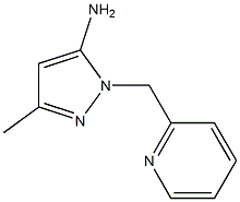 3-Methyl-1-(pyridin-2-ylmethyl)-1H-pyrazzol-5-amine