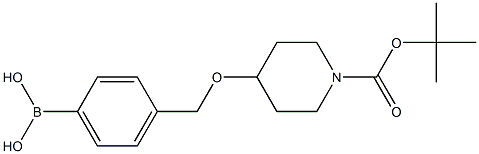 (4-(((1-(tert-butoxycarbonyl)piperidin-4-yl)oxy)methyl)phenyl)boronic acid