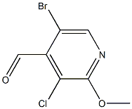 5-溴-3-氯-2-甲氧基吡啶-4-甲醛