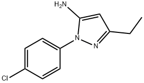 3-乙基-1-(4-氯苯基)-5-氨基吡唑